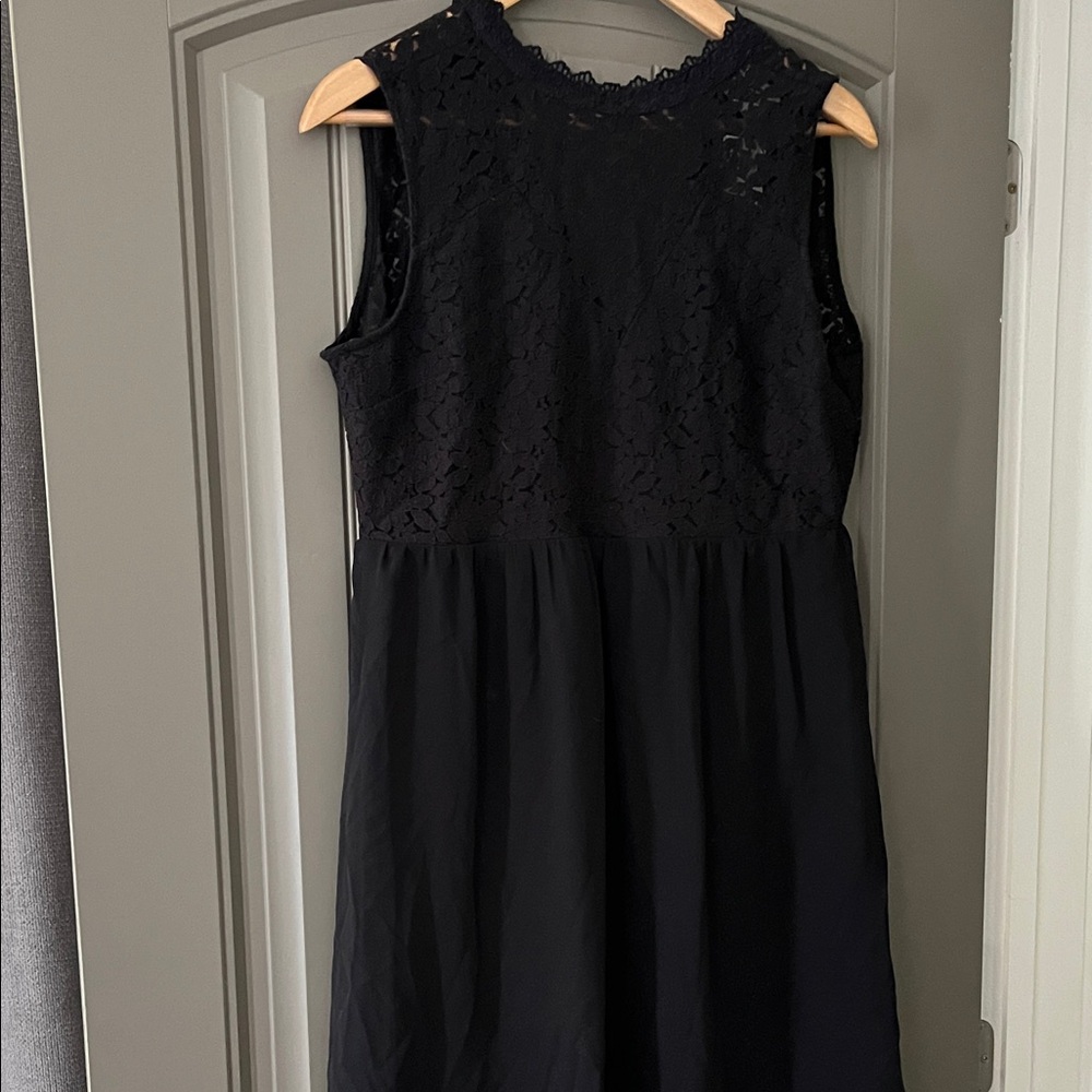 Vero Moda Black Lace Midi Dress